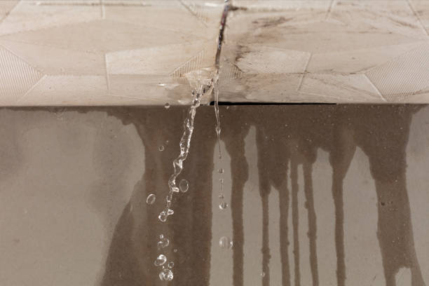 Professional Burst Pipe Cleanup technician working in Mooresville, NC